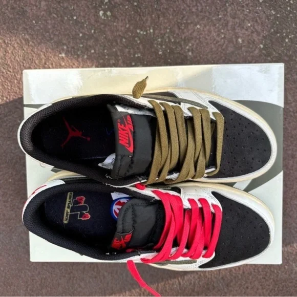 Travis Scott Olives Sneakers